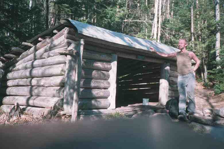 Another Lean-To.  A welcome sight at the end of a long day!