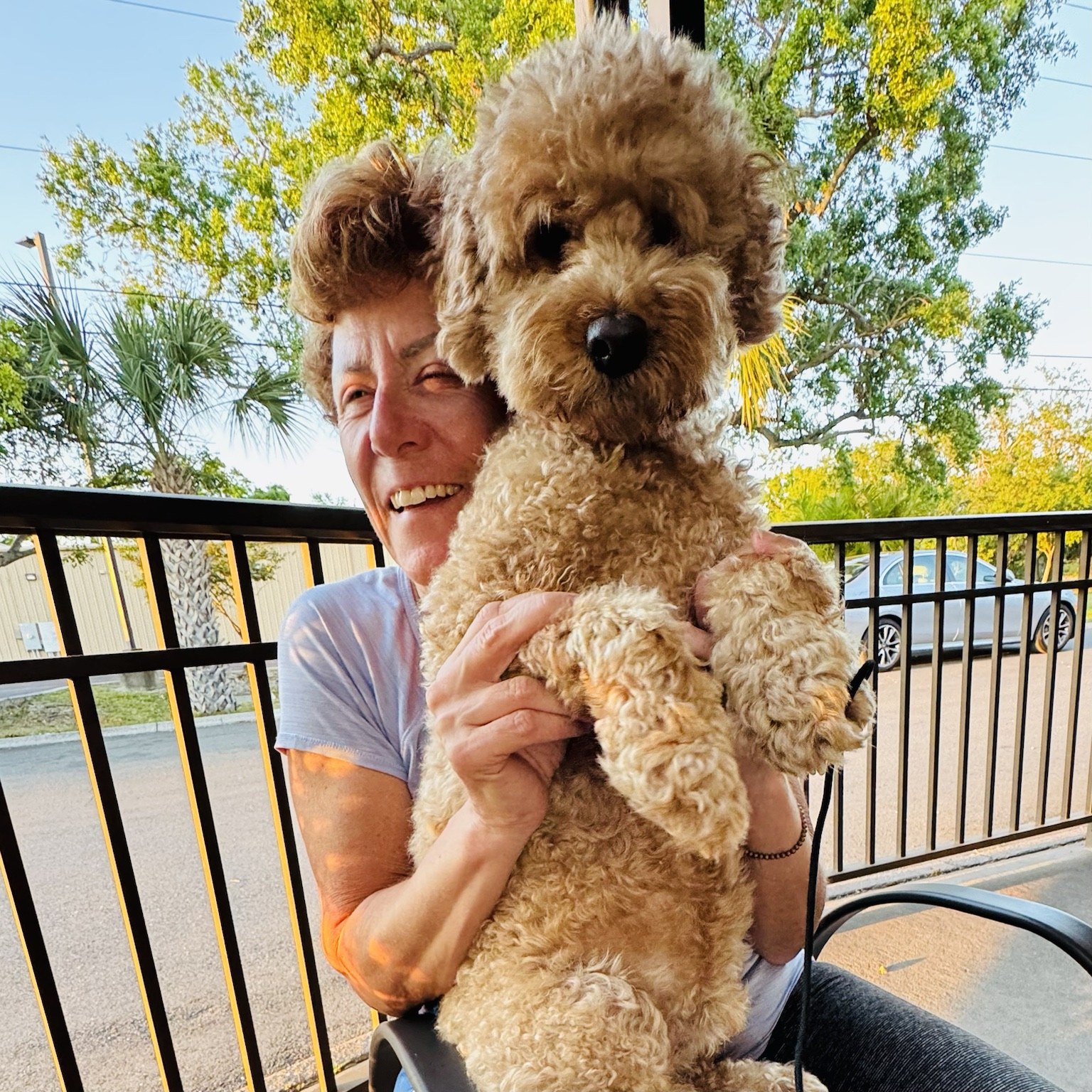 Another porch meeting successfully chaired by Buddyboy, with Kym serving as chief assistant.