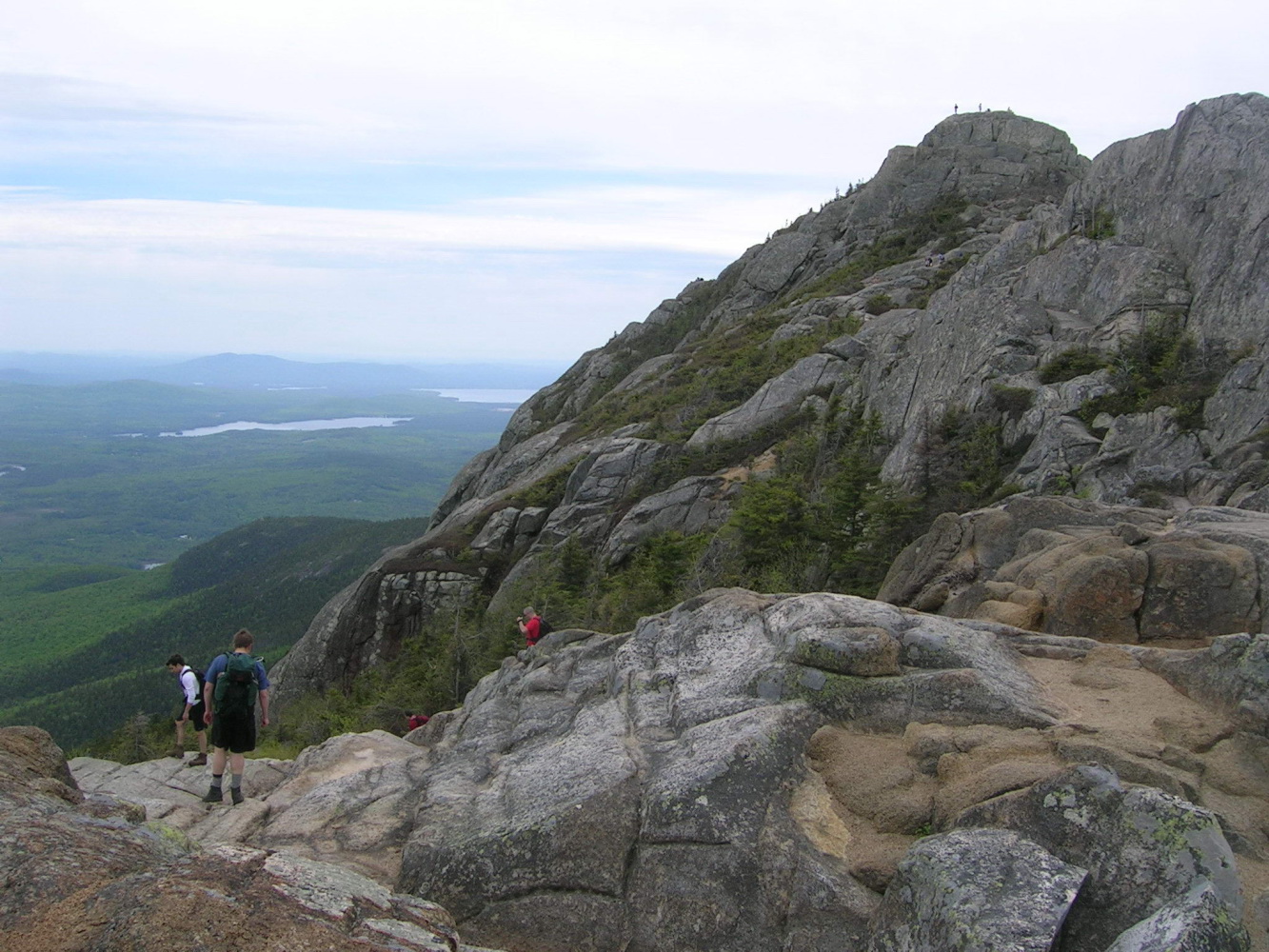 Tons of scrambling options and enough open rock to spend a full day up top.