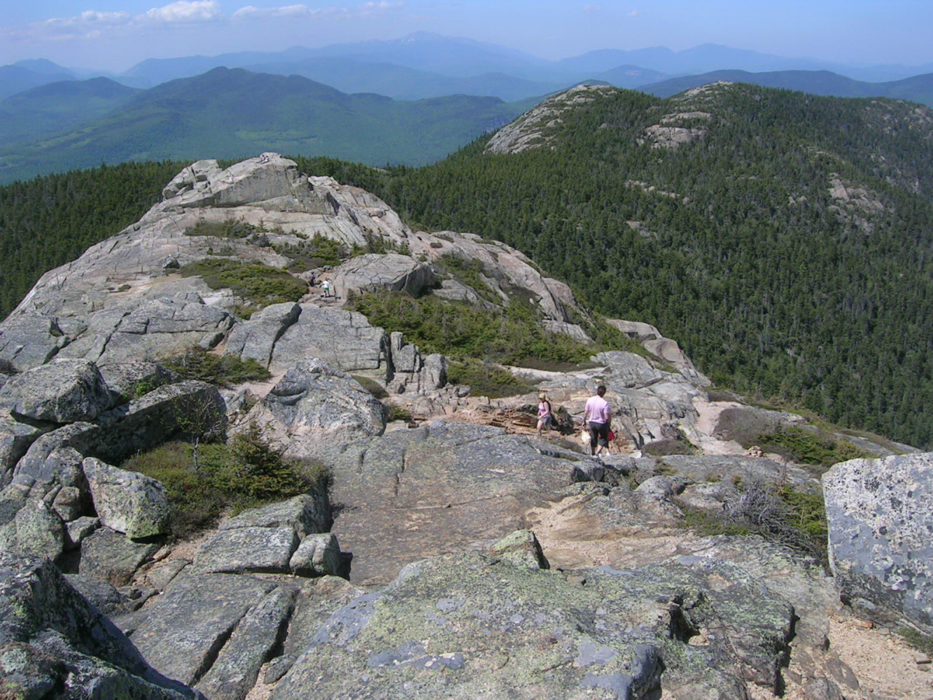The huge bald summit cone—few peaks are this nice up top.