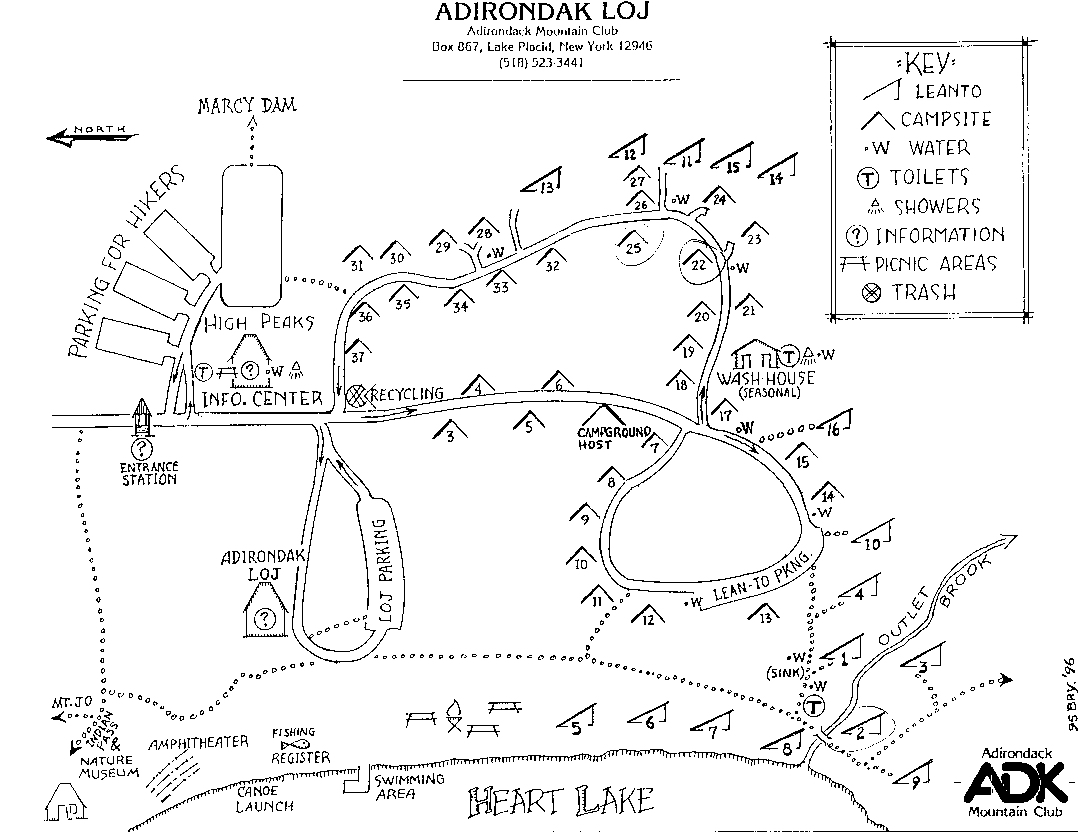 The High Peaks and Heart Lake area that became the center of so many hikes, camps, and family memories.