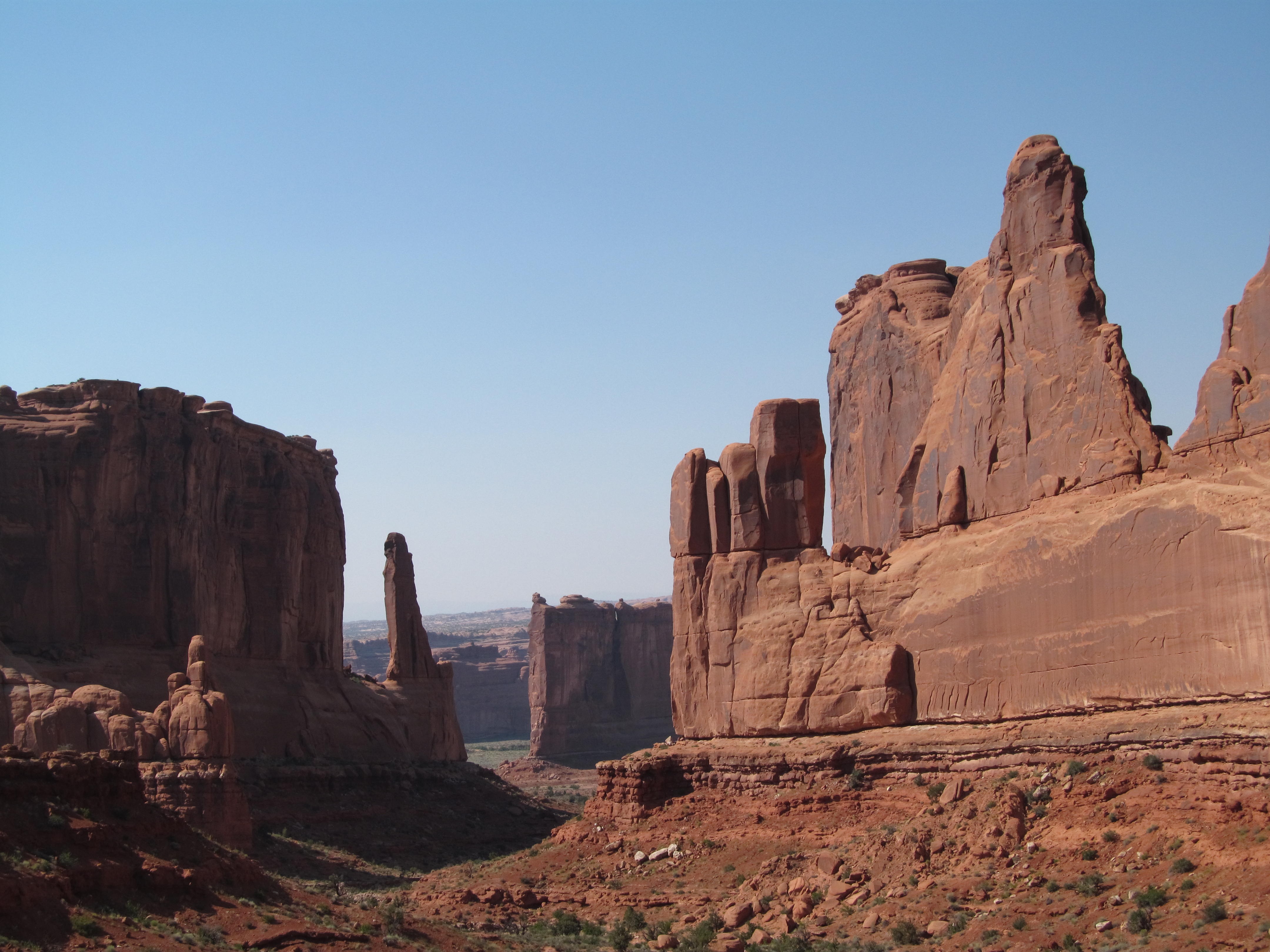 Sandstone towers rising above the Park Avenue corridor.