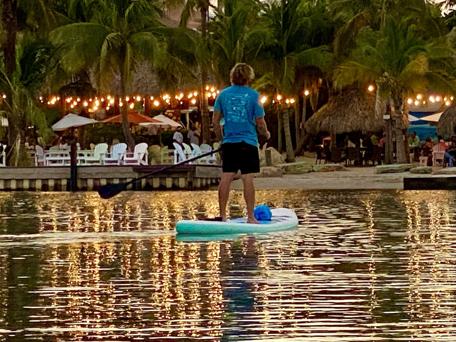 Paddling by The Getaway