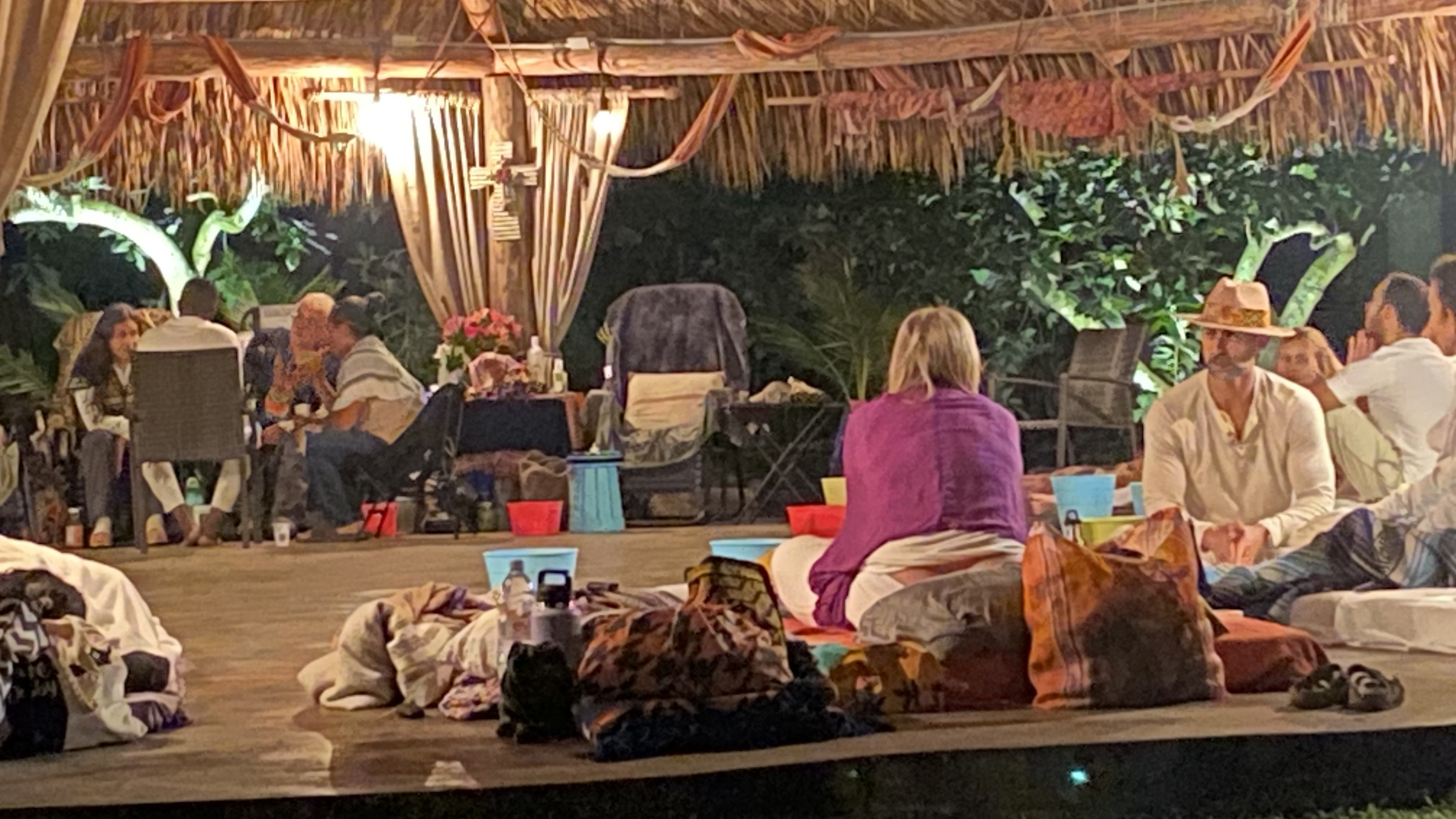 The final circle, sharing space and reflection after a powerful weekend.