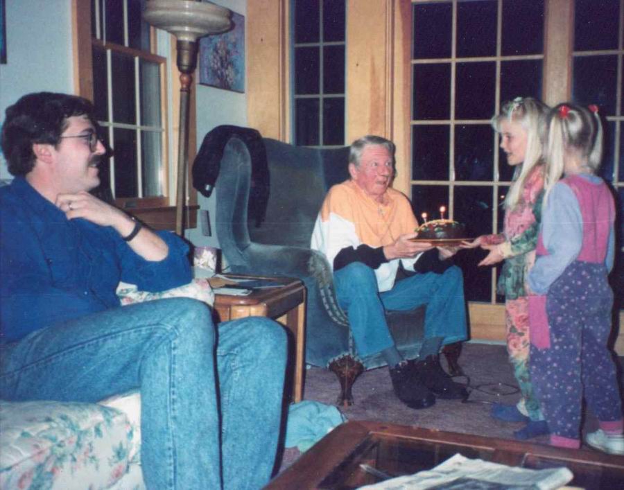 Alan, Dad, Shannon and Michelle