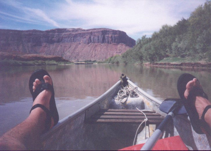 A mellow spot on the river