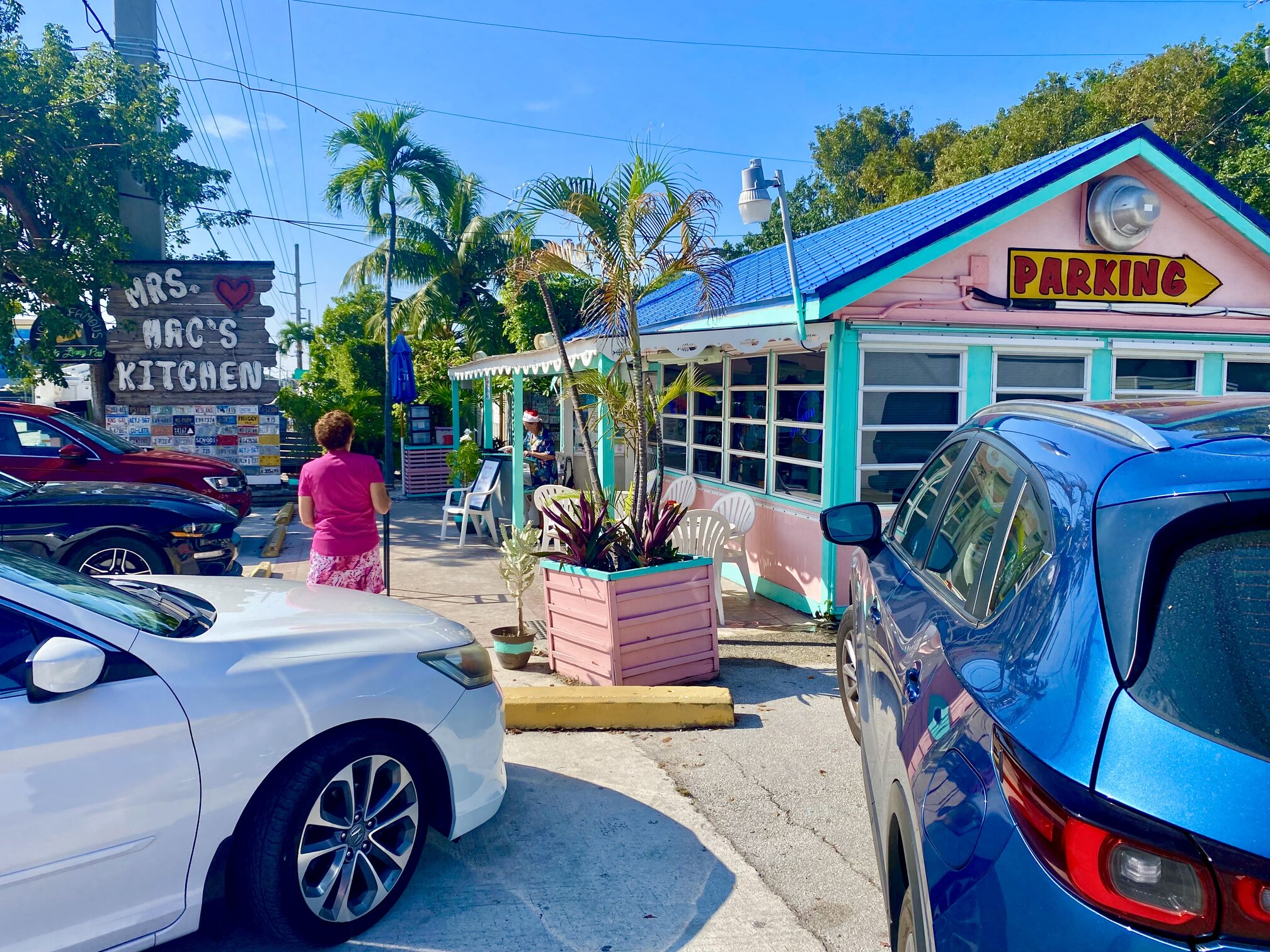A stop at Mrs. Mac’s Kitchen, a longtime Key Largo favorite.